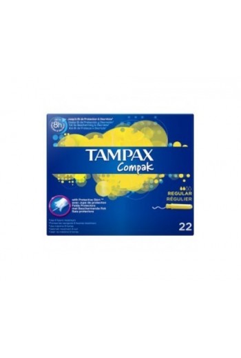 Tampax Compak Regular 22uds